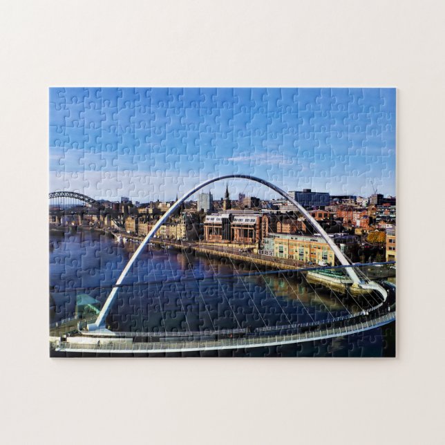 Newcastle Photo of Millennium Bridge Jigsaw Puzzle (Horizontal)