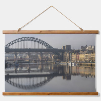 Newcastle Quayside & the Tyne Bridge Hanging Tapestry