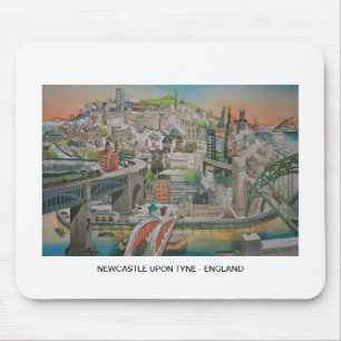 Newcastle sur Tyne, tapis de souris de