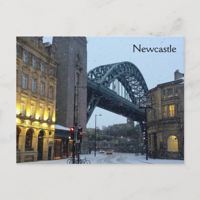 Newcastle - Tyne Bridge  Postcard (Front)