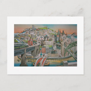 Newcastle upon Tyne Post Card
