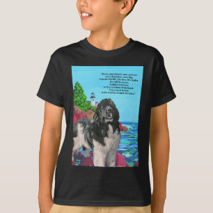 NEWF AND LIGHTHOUSE T-Shirt