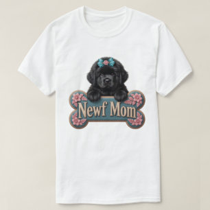Newf Mom Bone T-Shirt