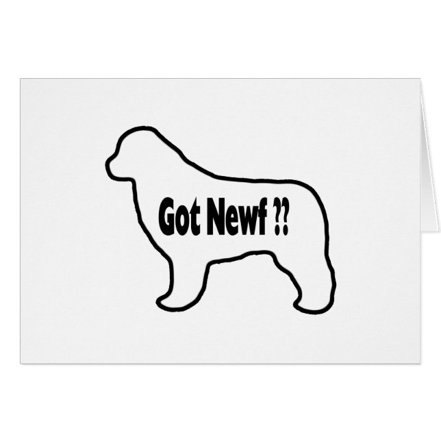 Newf obtenu (Devant horizontal)