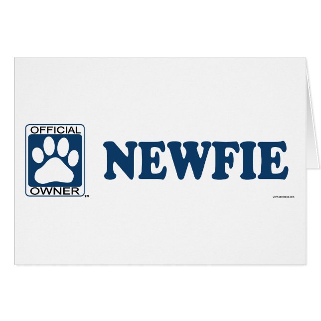 Newfie Blue (Front Horizontal)