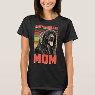 Newfie Dog Newfoundland Mom 3 T-Shirt