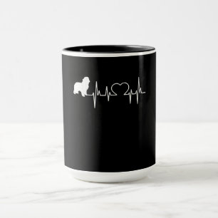 Newfie   Heartbeat Newfoundland   Cute Newfie Mug
