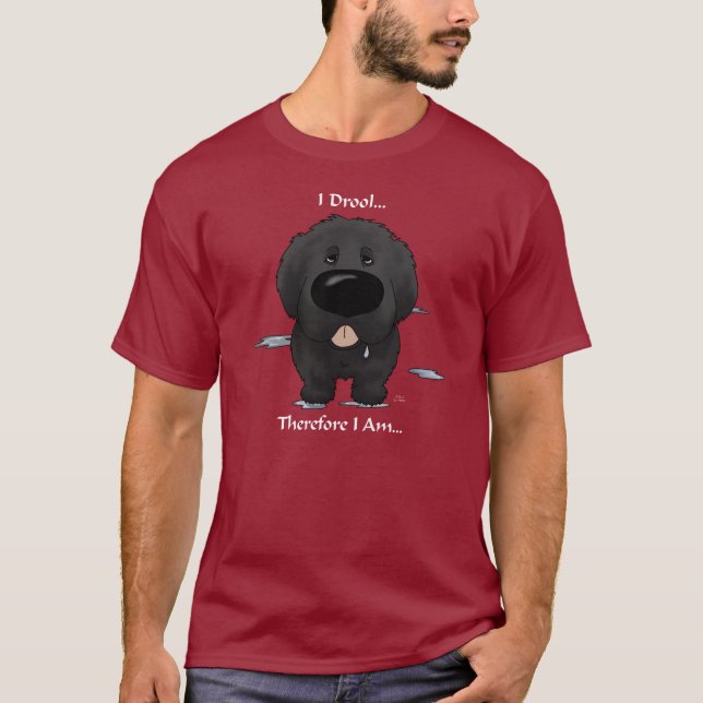 Newfie - I Drool T-Shirt (Front)