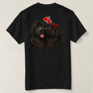 Newfie Kisses Puppy Love T-Shirt