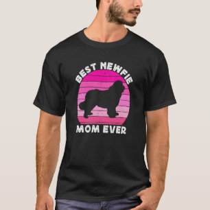 Newfie Mama Mom For Women Newfy Newfoundland Dog M T-Shirt