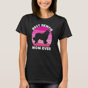 Newfie Mama Mom For Women Newfy Newfoundland Dog M T-Shirt