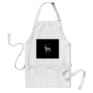 Newfie mama   newfoundland dog mom present standard apron