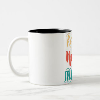 Newfie Mom Newfoundland Dog Great Relax Two-Tone Coffee Mug