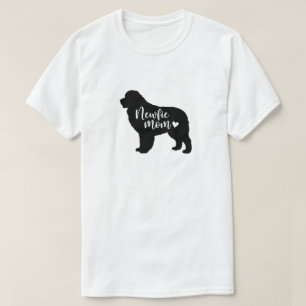 Newfie Mom - Newfoundland Mom - Newfie Dog Moms  T-Shirt