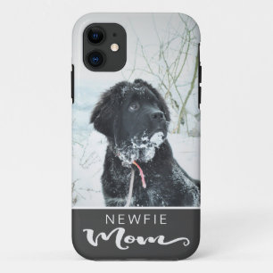Newfie Newfoundland Mom Dog's Photo iPhone 11 Case