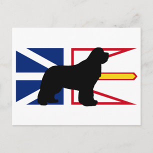newfie silo on Flag_of_Newfoundland_and_Labrador.p Postcard