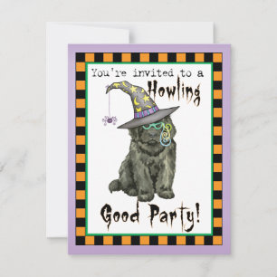 Newfie Witch Invitation