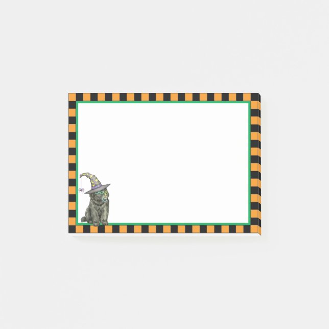 Newfie Witch Post-it Notes (Front)