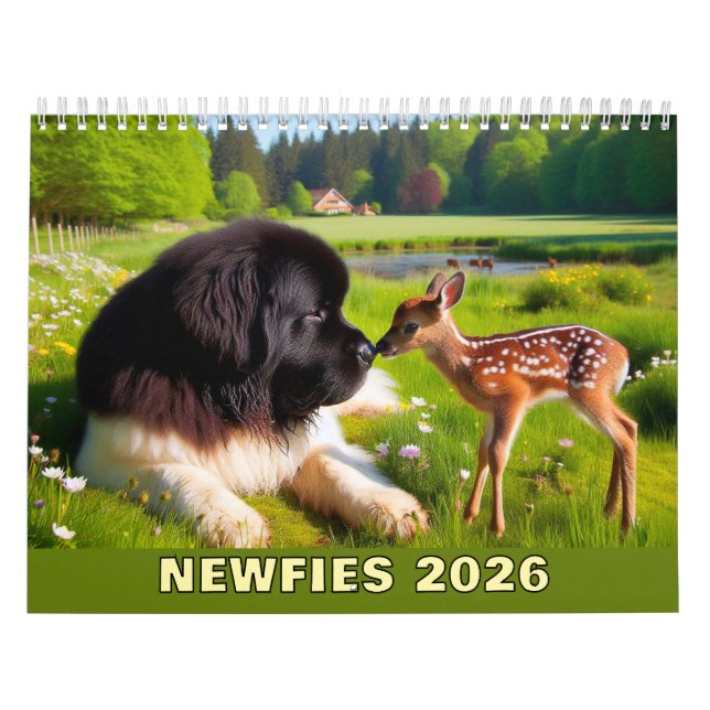 Newfies 2026 Calendar  (Cover)