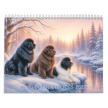 Newfies 2027 Calendar 