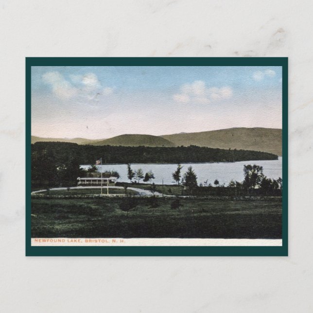Newfound Lake, Bristol, NH Vintage Postcard (Front)