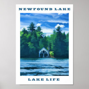 Newfound Lake - Lake Life Poster