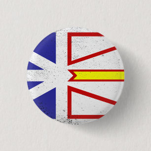 Newfoundland and Labrador 1 Inch Round Button