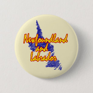 Newfoundland and Labrador 2 Inch Round Button