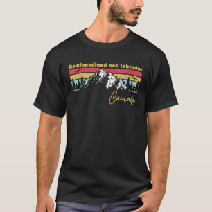Newfoundland and Labrador Canada Roots Hometown Pr T-Shirt
