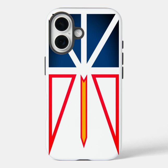 Newfoundland and Labrador flag Case-Mate iPhone Case (Back)