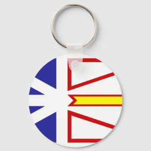 Newfoundland And Labrador flag Keychain