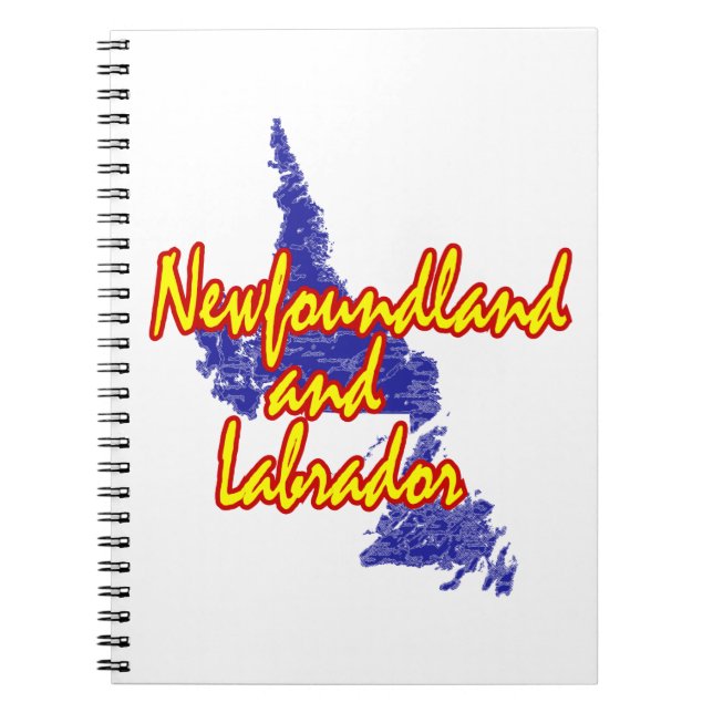 Newfoundland and Labrador Notebook (Front)