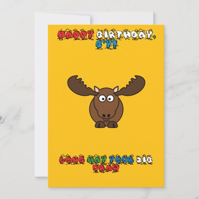 Newfoundland Birthday Card (Front)