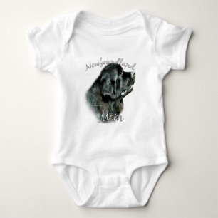 Newfoundland (blk) Mom 2 Baby Bodysuit