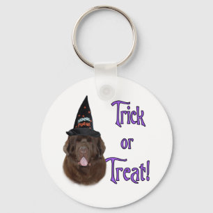 Newfoundland (brown) Trick Keychain
