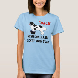 Newfoundland Bucket Swim Team shirt (landseer)