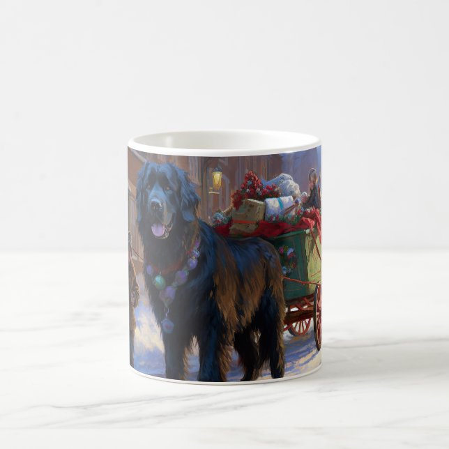 Newfoundland Christmas Festive Season Coffee Mug (Center)
