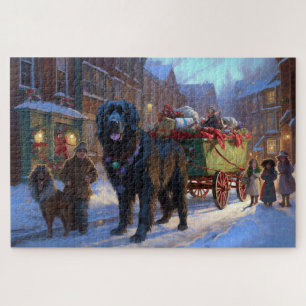 Newfoundland Christmas Festive Season Jigsaw Puzzle