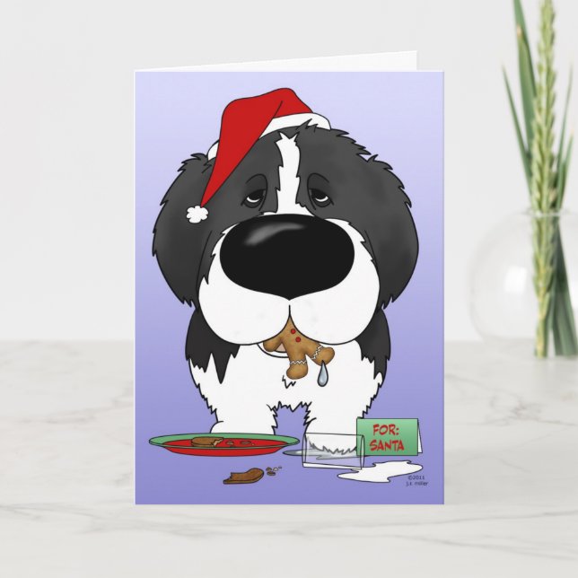 Newfoundland Christmas Holiday Card (Front)