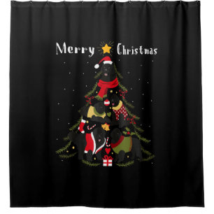 Newfoundland Christmas Tree Xmas Dog Lover