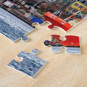 Newfoundland, cityscape photograph, jigsaw puzzle
