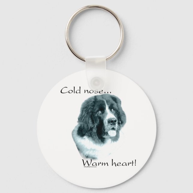 Newfoundland Cold Nose Keychain (Front)