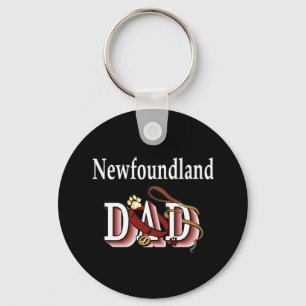 newfoundland dad Keychain