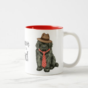 Newfoundland Dad Two-Tone Coffee Mug