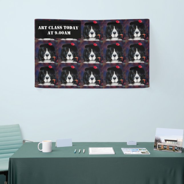 Newfoundland Dog Banner (Tradeshow)