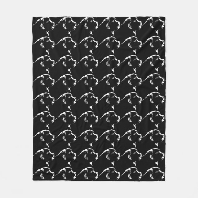 Newfoundland Dog Blanket Newfoundland Pup Blanket (Front)
