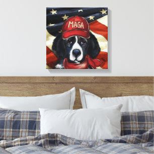 NEWFOUNDLAND DOG CANVAS PRINT