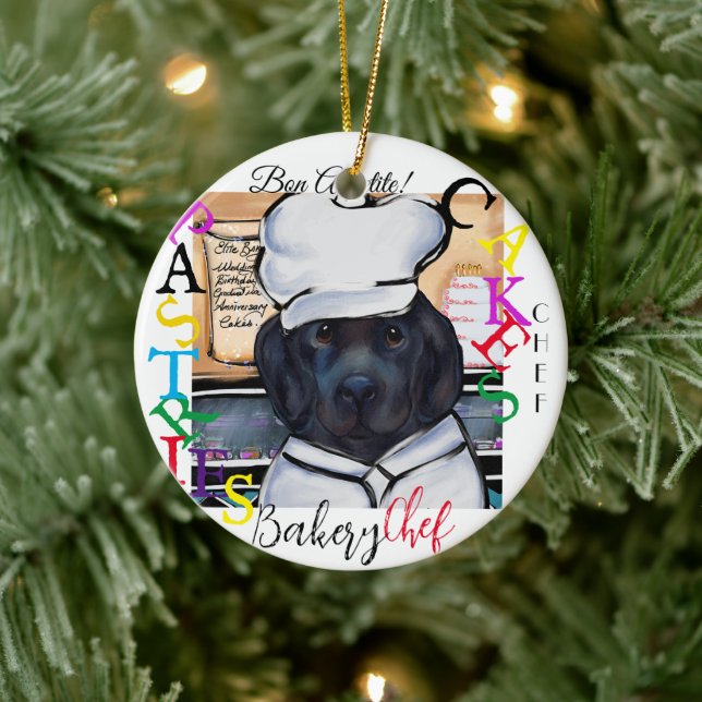 Newfoundland Dog      Ceramic Ornament (Tree)