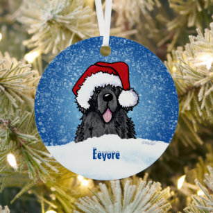 Newfoundland dog hot sale ornaments