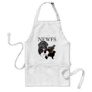Newfoundland dog four colours standard apron